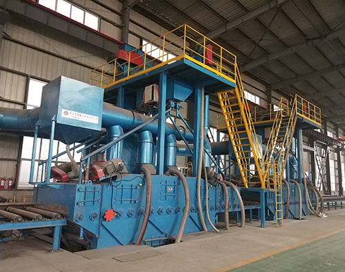 不銹鋼板材拋丸機